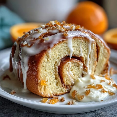 Soft Orange Rolls Delight