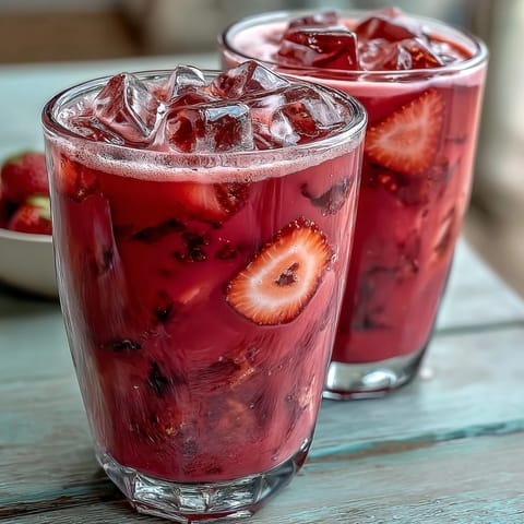 Pink Drink Strawberry Açaí Coconut