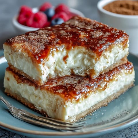 Melt-in-your-mouth Easy Cinco de Mayo Sopapilla Cheesecake Bars, dessert perfected.