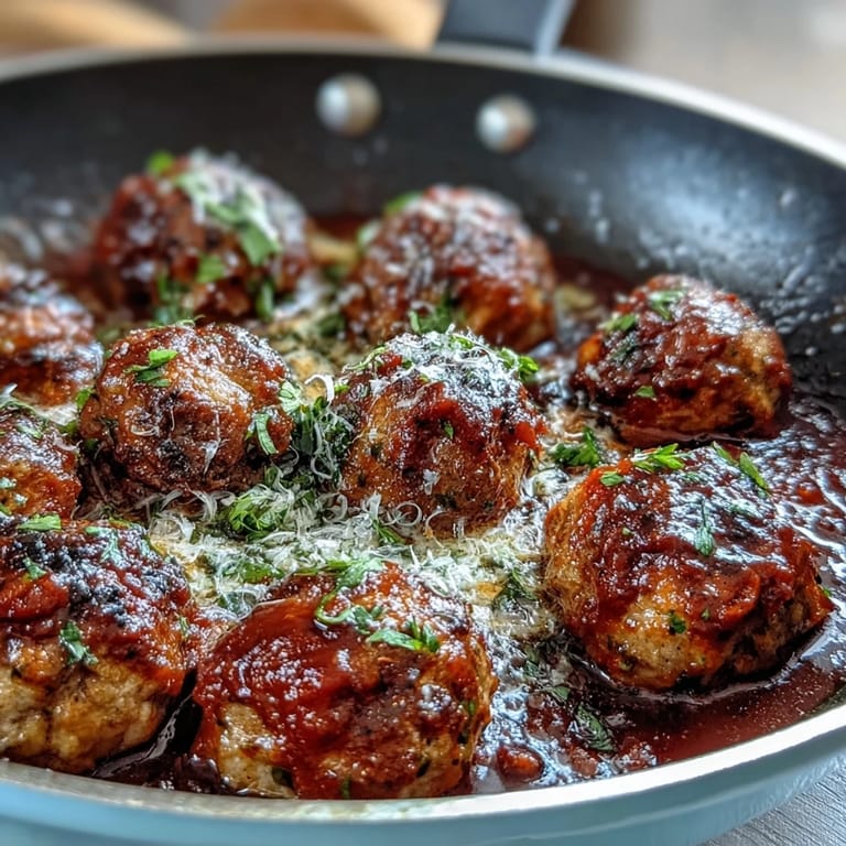 3. Housewarming Slow Cooker Meatballs in Marinara, bathed in savory, aromatic sauce, served with toothpicks for easy party snacking.